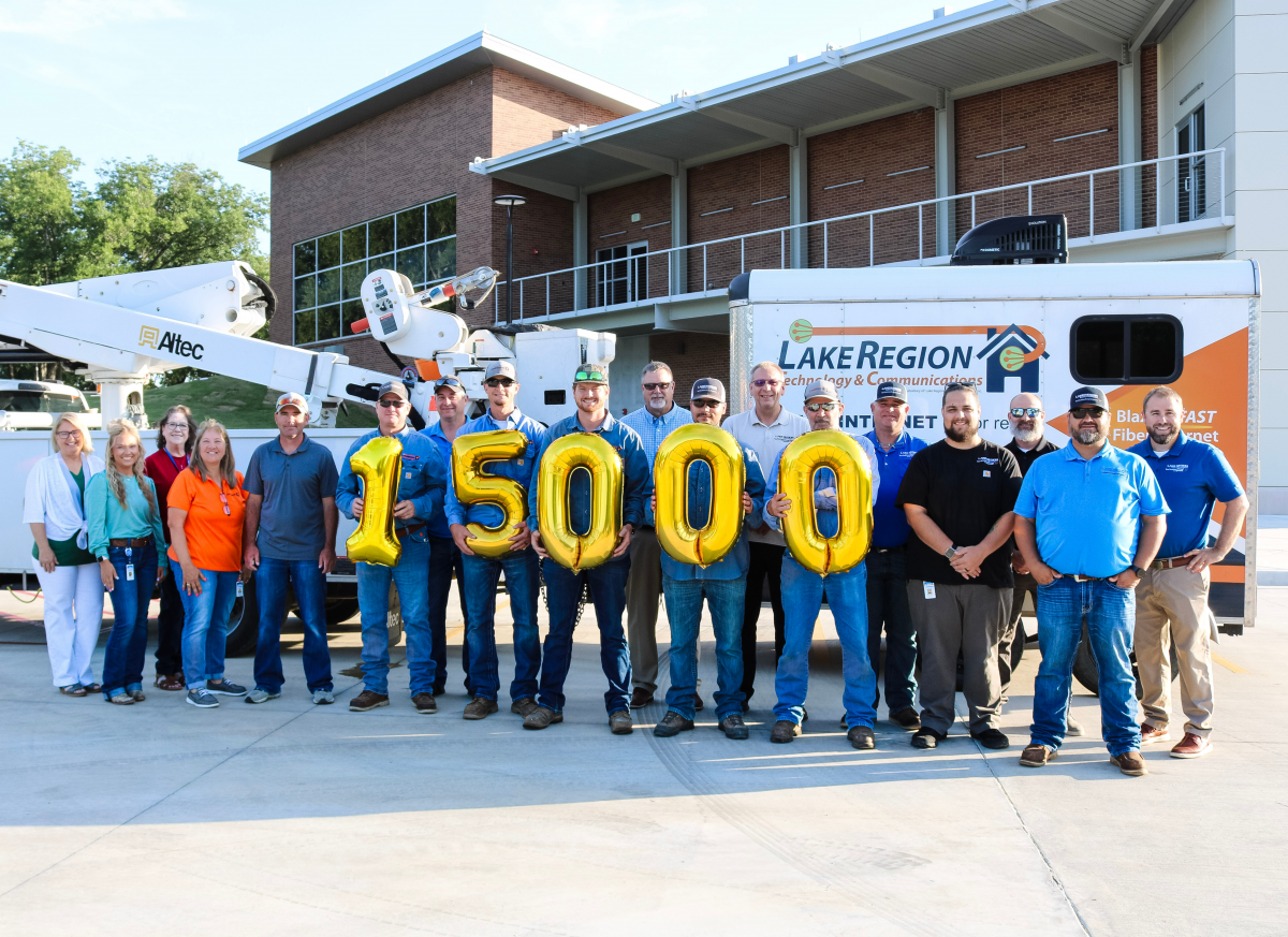 Lake Region Technology & Communications Reaches 15,000 Fiber Subscribers
